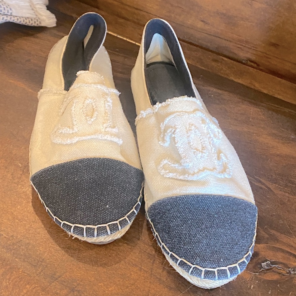 Authentic Chanel Espadrilles